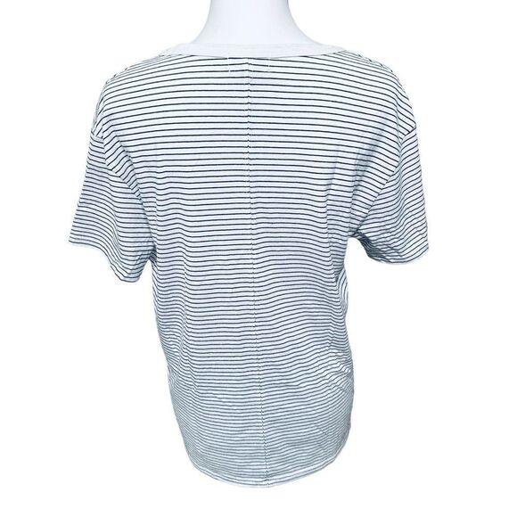 Adriano Goldschmied Striped T-Shirt Sz M - Picture 5 of 7